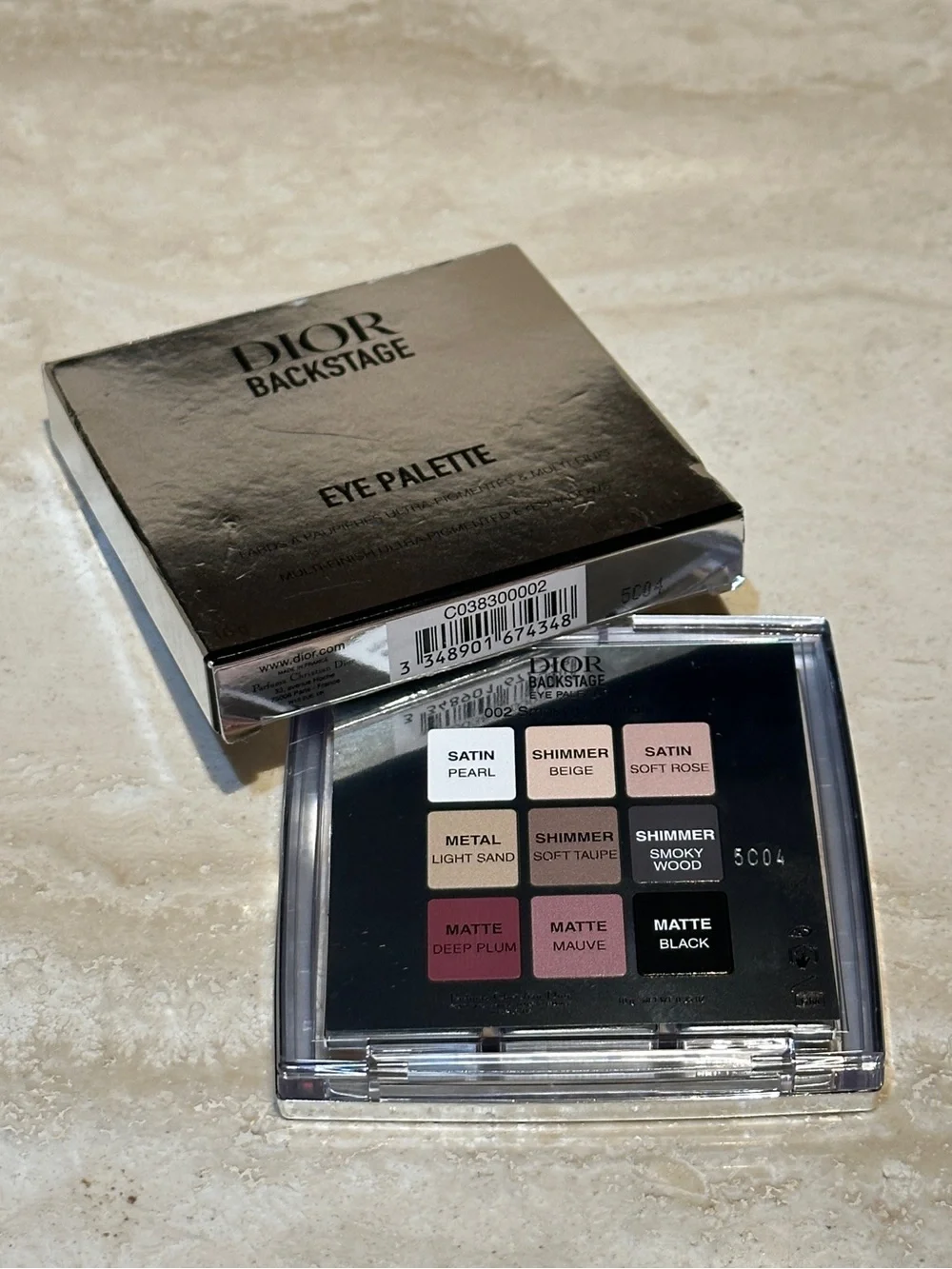 Dior Backstage Eye Palette - 002 Smoky Essentials